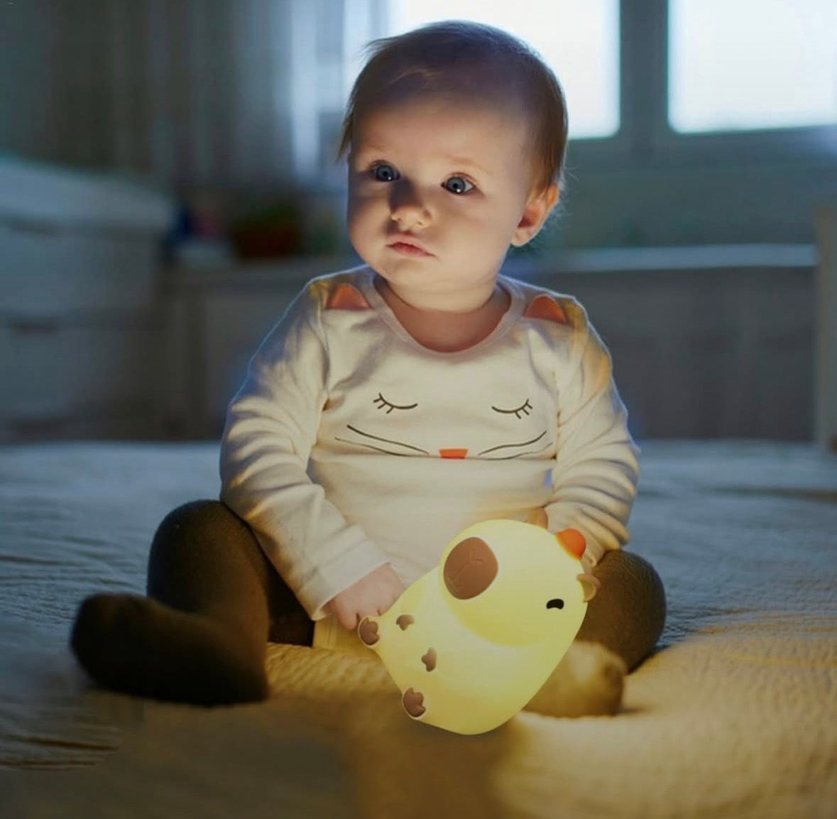 Capybara Squishy Night Light- Perfect Gift 🎁