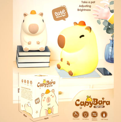 Capybara Squishy Night Light- Perfect Gift 🎁